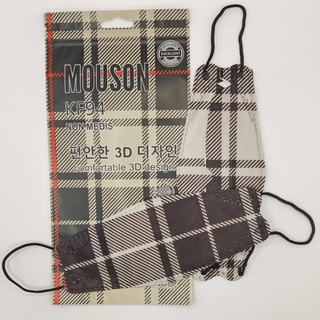 MASKER KF94 MOUSON ISI 10PC Masker KF 94 4ply Masker 4D EVO isi 10pcs-KF94 MSN KOTAK