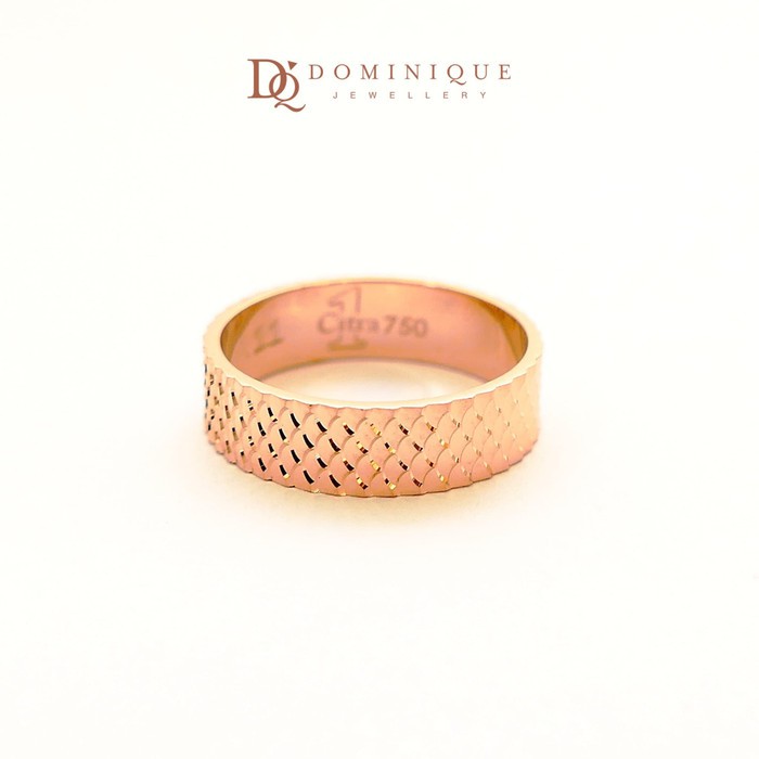 

Dominique Jewellery -Cincin Wedding 75% DQ 0014