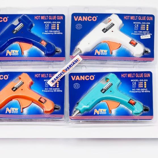 

*q-666 GLUE GUN KECIL 20 WATT VANCO & VANSTAR ON/OFF Lem Tembak