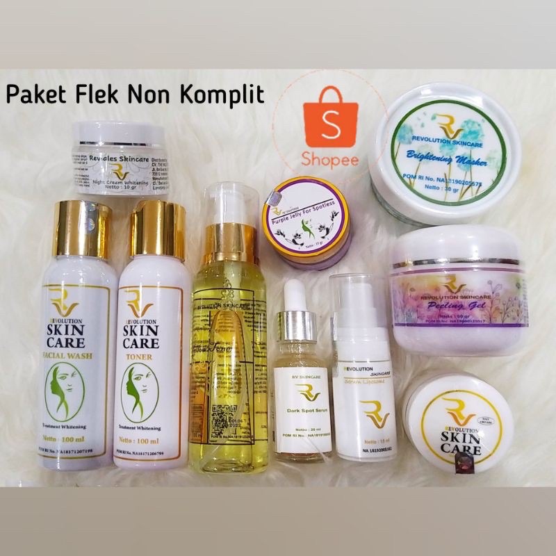 PAKET FLEK NON KOMPLIT RV SKINCARE REVIALES SKINCARE