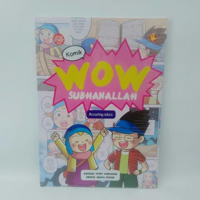 Komik wow subhanallah amazing islam - komik pengetahuan sains anak muslim