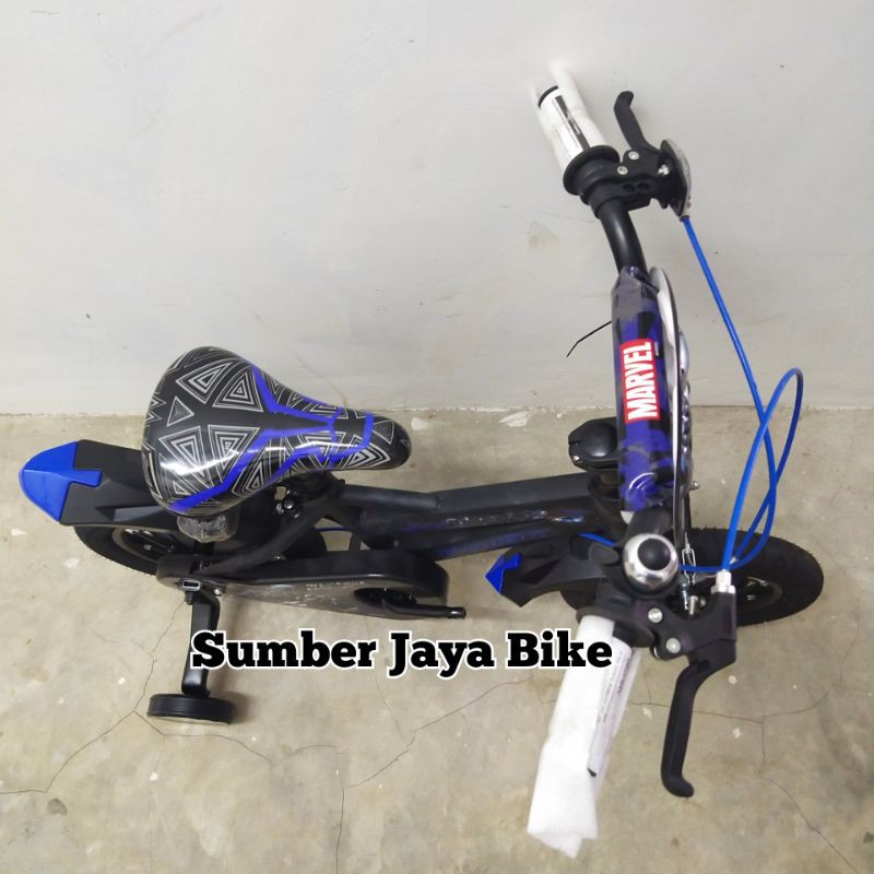 Sepeda Anak BMX 12 Inch Element BLACK PANTHER