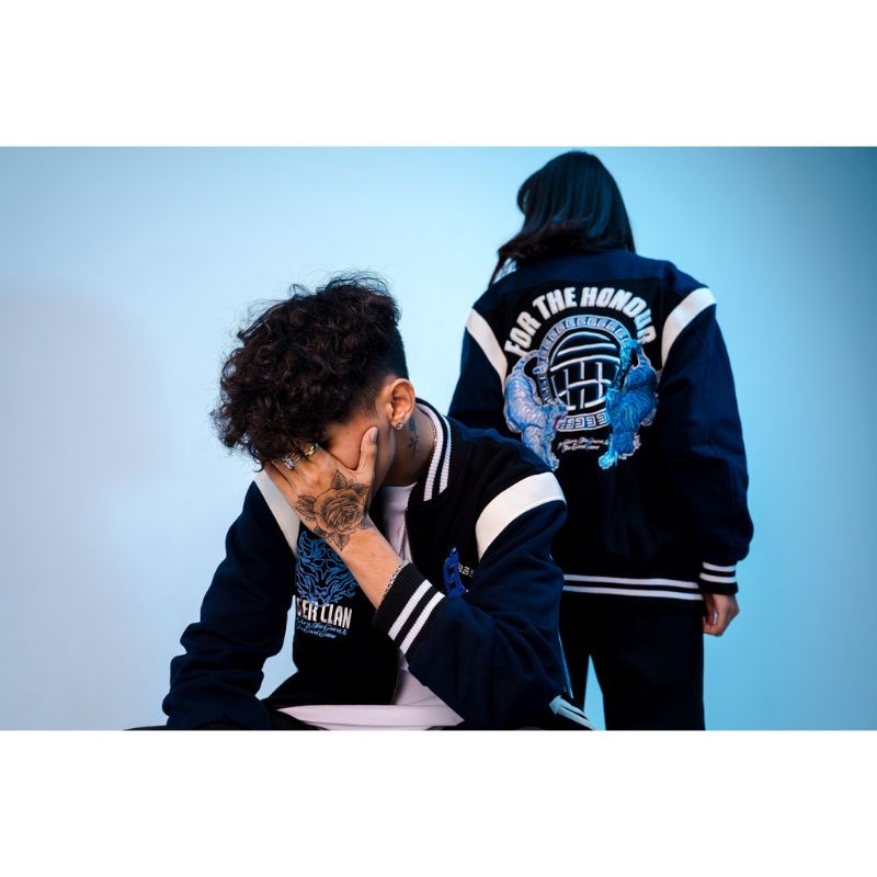 Jaket VARSITY FAITH x Evos size M