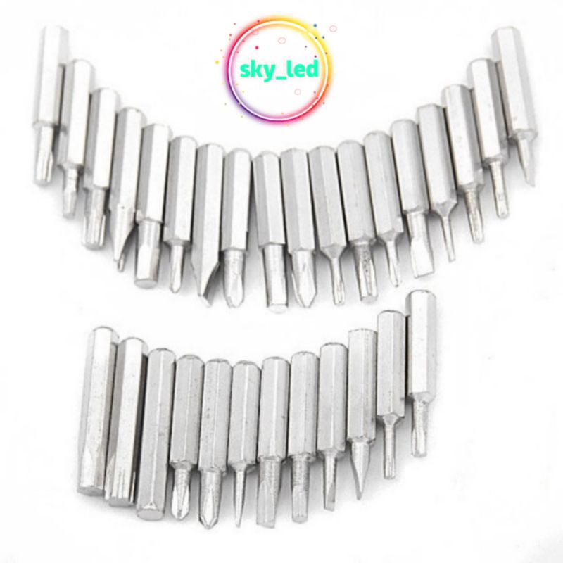 Obeng Set Multifungsi/Obeng Magnetic 31 in 1 / obeng set super murah