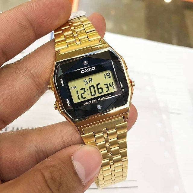 casio diamond gold