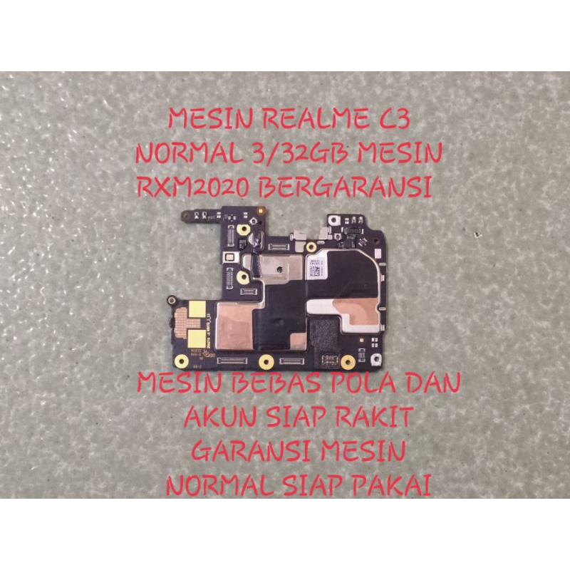 mesin realme c3 normal mesin realme c3 normal mesin rmx2020 3/32gb normal