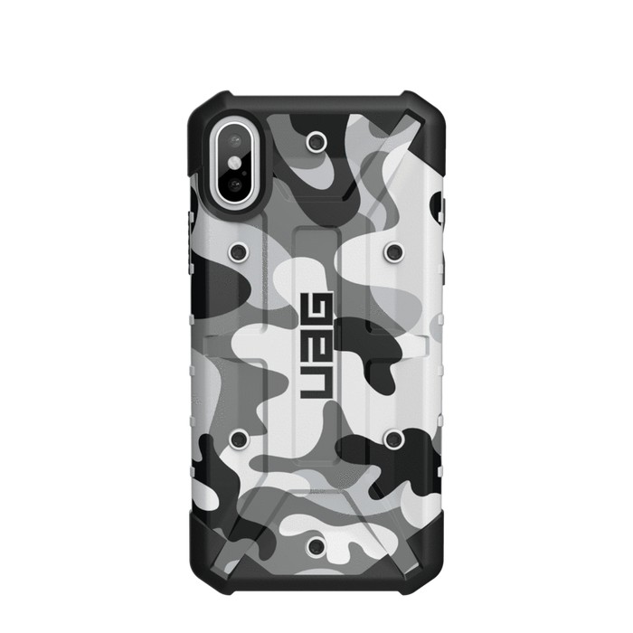 "UAG iPhone X Case UAG Pathfinder Camo - Arctic White"