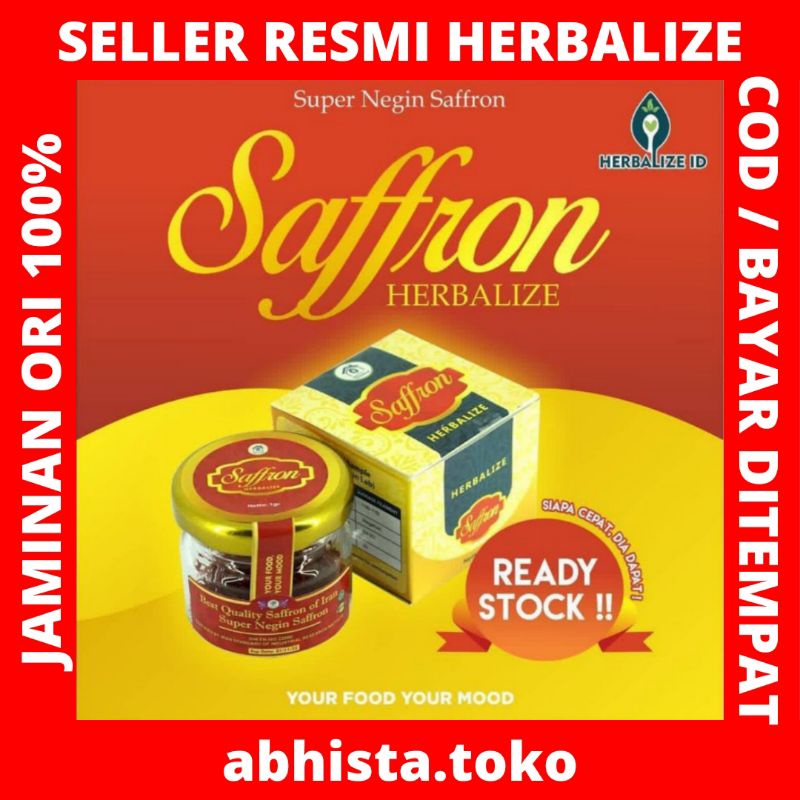 

SAFFRON SUPER NEGIN GRADE A BERSERTIFIKAT HERBALIZE 0,1GR DAN 1GR