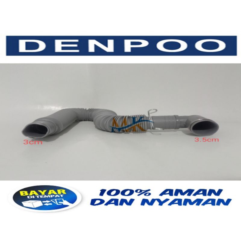 Selang pembuangan mesin cuci 1 tabung DENPOO