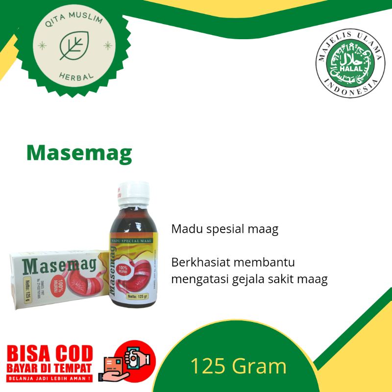 

Masemag Syifa 125 gram || Madu Spesial Maag