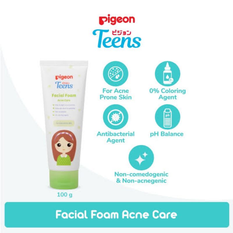 Pigeon Teens Acne Facial Foam