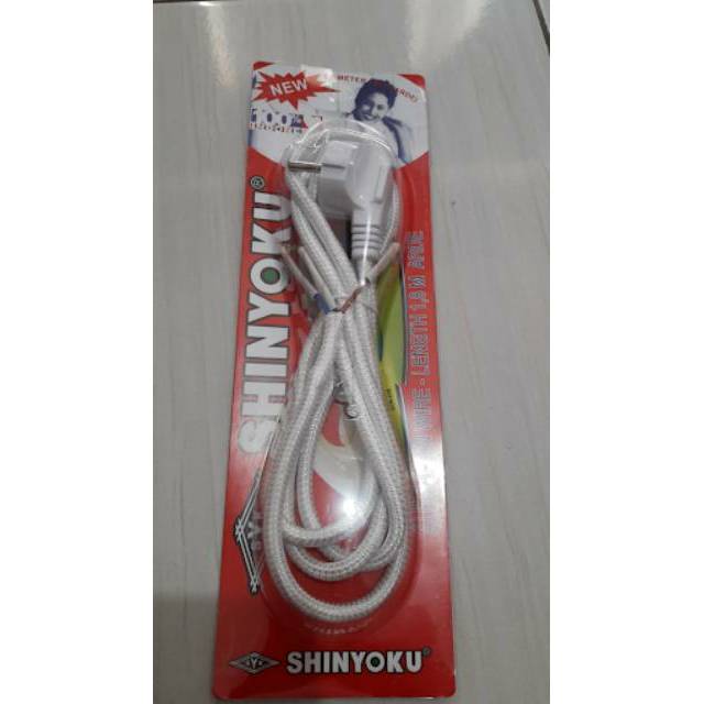 KABEL SETRIKA / GOSOKAN SHINYOKU ARDE 3 KABEL 1.8 METER