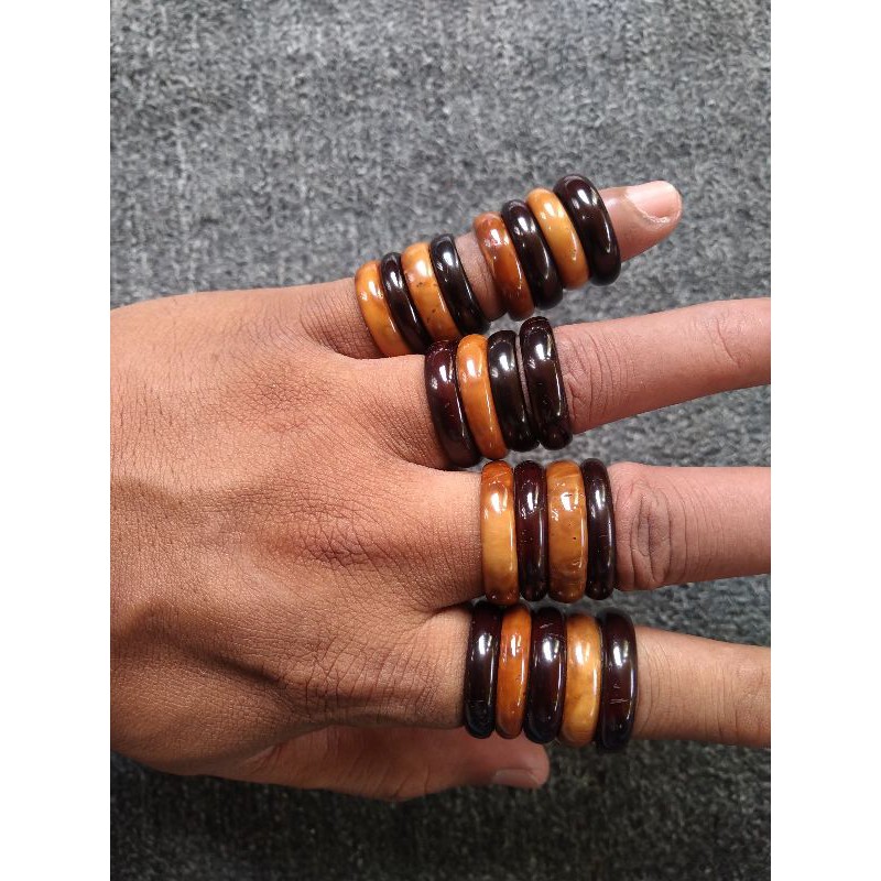 cincin kokka polos banyak ukuran(ukur jari dulu sebelum beli)-2