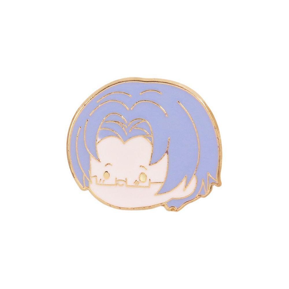 [Elegan] Bungo Anjing Liar Perhiasan Cosplay Jaket Pin Kartun Lencana Pin Kerah Pin Enamel Bros