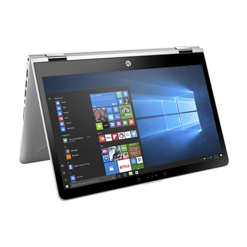 HP Pavilion x360 14-ba005TX - Touchscreen - i7-7500U - 8GB - 1TB+128SSD - Win-10 - Silver