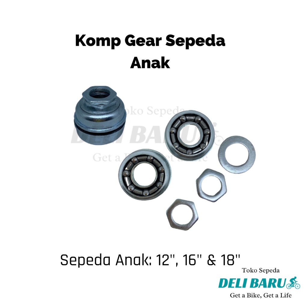 Kom gir langsung BB Parts sepeda anak ukuran 12 16 18