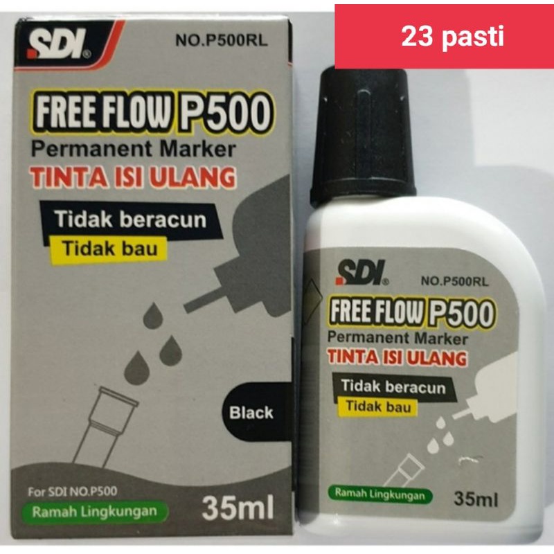 

isi reffil tinta spidol permanent marker ink SDI