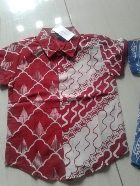 Couple Batik Anak Cewek Cowok By Rayhan Batik