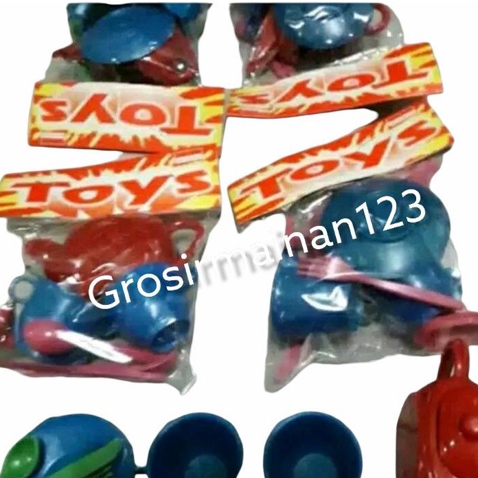 20pcs mainan teko set murah