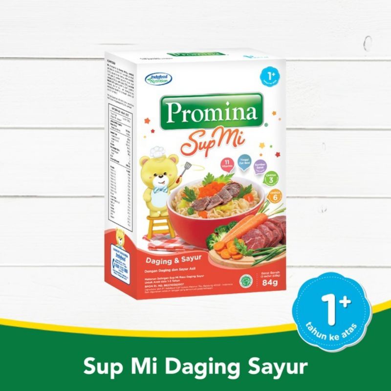 PROMINA 1+ Sup Mi ayam sayur dan daging sayur/mi batita ayam kampung