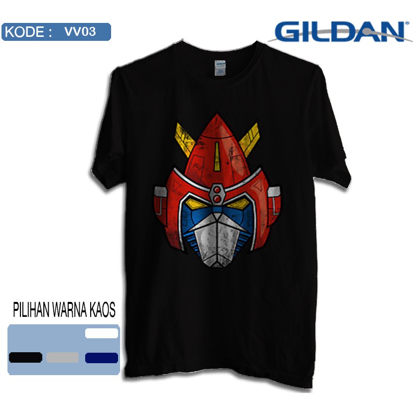 Kaos the voltes v anime original gildan softstyle vv03