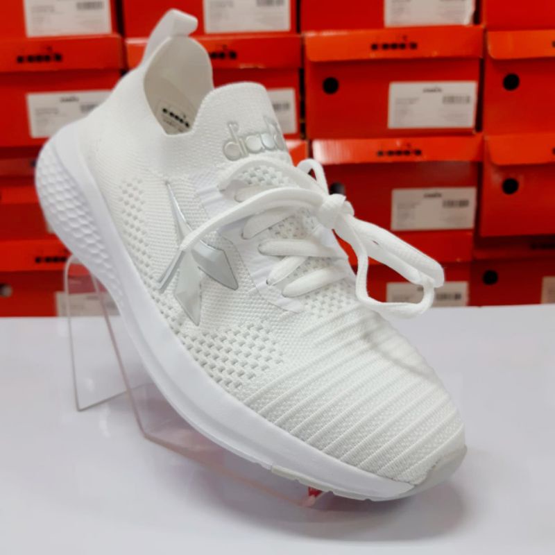 Sepatu Wanita Diadora Vabio White Original Sport/Casual