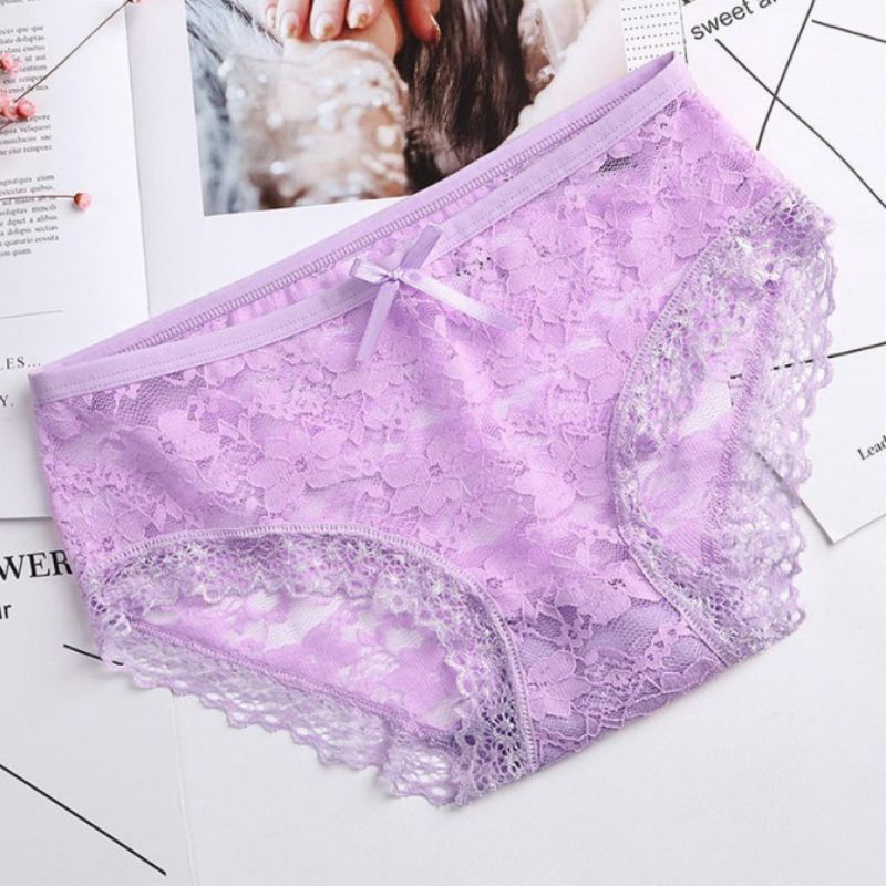 Cd renda sexy import transparan underwear celana dalam wanita