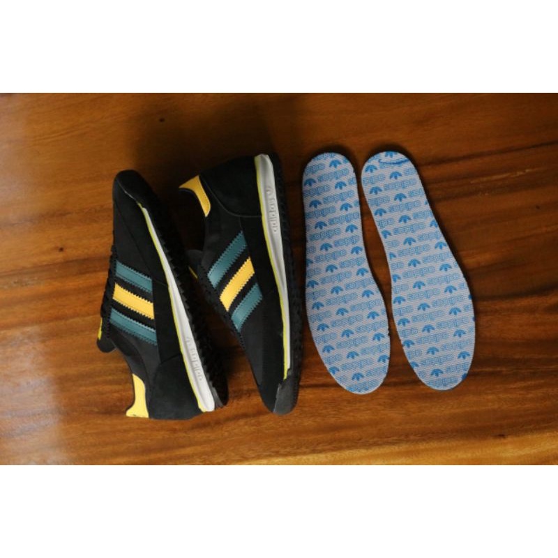 ADIDAS SL 72 BLACK GREEN YELLOW ORIGINAL