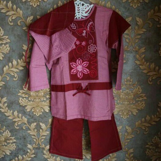 Setelan Baju Muslim KEKE Anak Cewek Perempuan New
