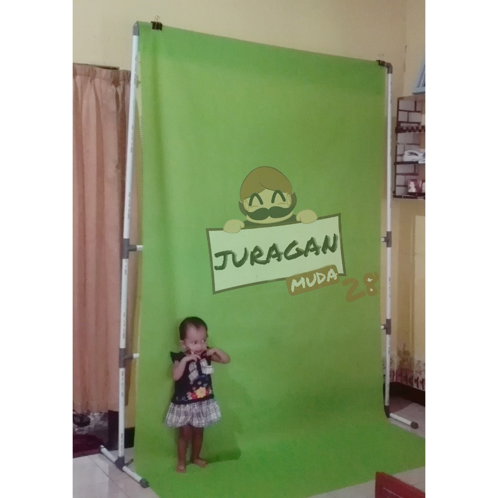 Termurah - Tiang Stand PVC Green Screen