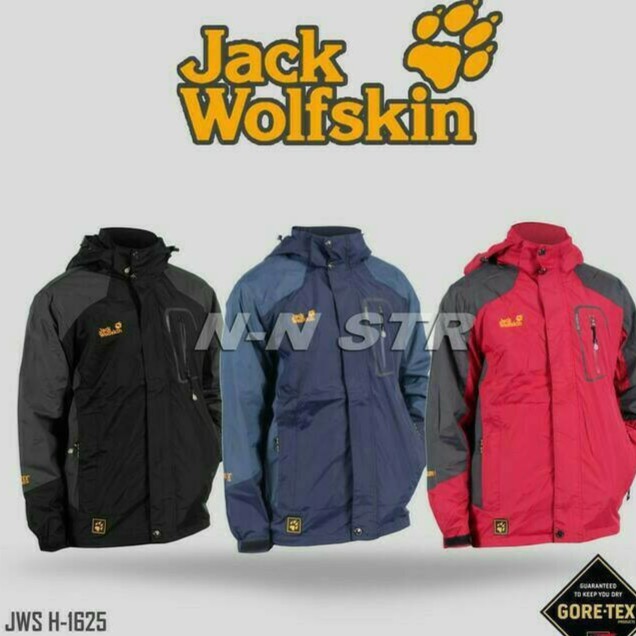  jaket  gunung JWS jack wolf  skin 1625 Jaket  Consina eiger 