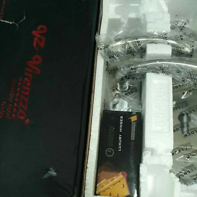 Kunci Pintu Besar Virenzzo Full Stainless Tebal Anti Karat Promo