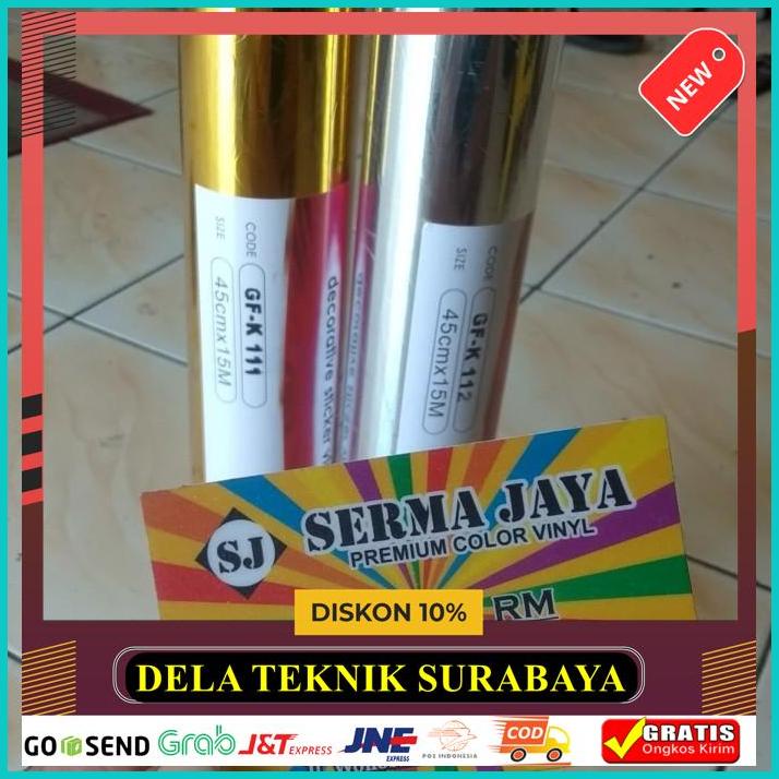 STICKER STIKER SCOTLITE SKOTLET PROFIX CHROME CROM KROM BERKUALITAS