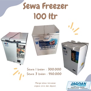 Jagoanfreezer - Freezer Makanan 3 Bln 100 lt (WAJIB KONFIRMASI DULU).