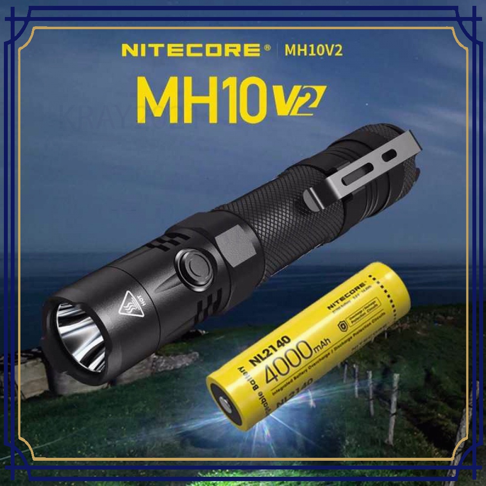 MH10 V2 Senter CREE XP L2 V6 LED 1200 Lumens