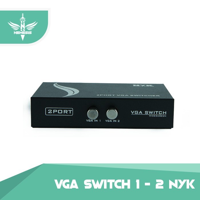 VGA SWITCH 2 PORT / SWITCHER VGA (2 INPUT 1 OUTPUT)