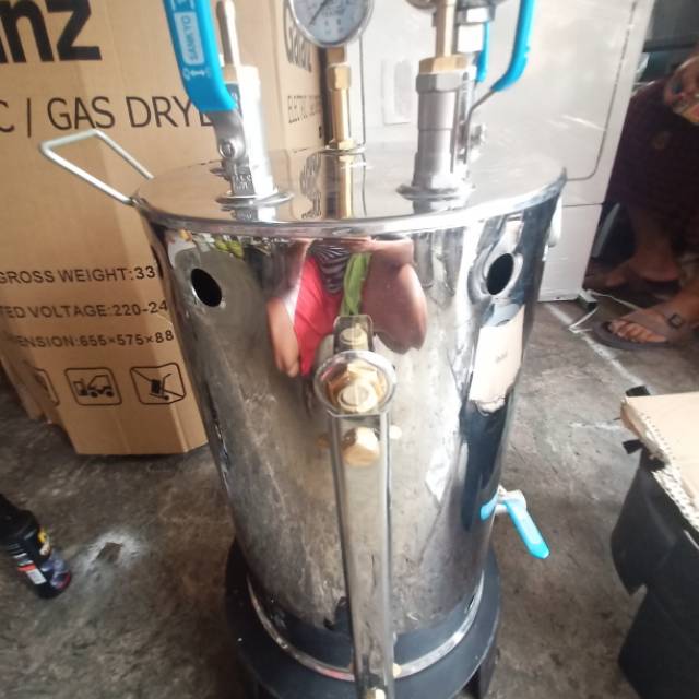 Boiler Setrika Uap 15 Liter Lazzamoto