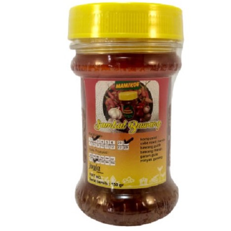 

Mamikoe - Sambal Bawang Pedas - 150gr
