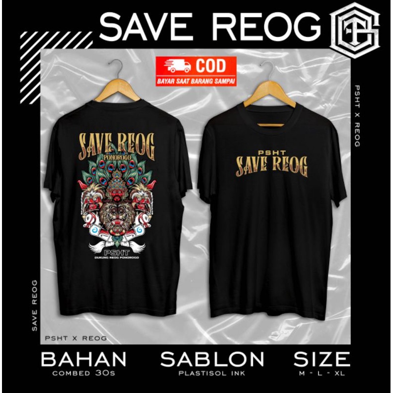 Kaos Psht Save Reog Ponorogo Terlaris • Kaos Psht Distro Streatwear • Kaos Psht Seni Silat Sh terate