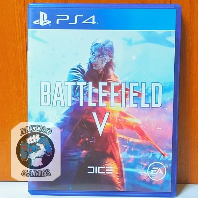 PS4 Battlefield V PS4 Kaset Battlefield 5 Playstation PS 4 5  CD BD Game Battle Field Batle Fields V 1 4 2 3 Games Ps4 ps5 Region 3 Asia Reg battlefield5 battlefieldv Bf 1 2 3 4 5 perang petualangan games mainan anak gim tembak tembakan