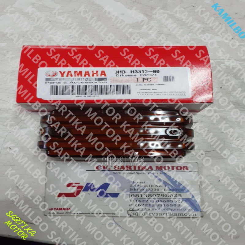 (100% Original ) Mika Lampu Sen RX-KING Lens Flasher 3HB-H3312-V0 Pasti bagus