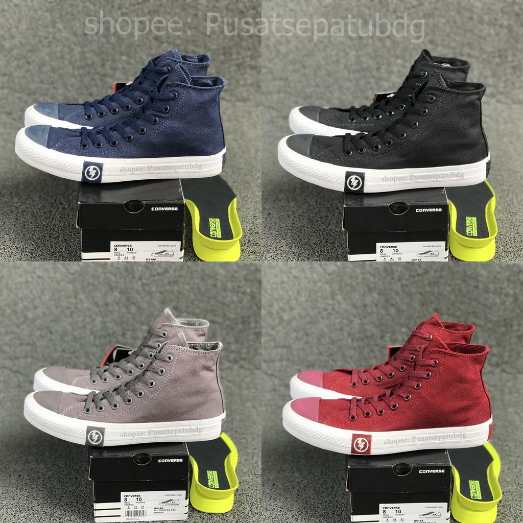 Sepatu Converse Undefeated High All Star Petir Tinggi