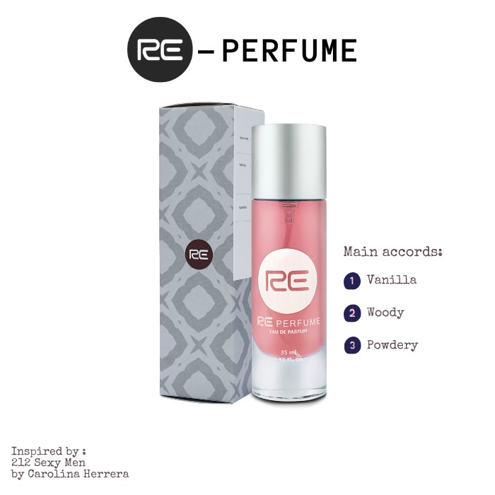RE Parfum SEXY MEN SPIRIT - Parfum Cowok Tahan Lama