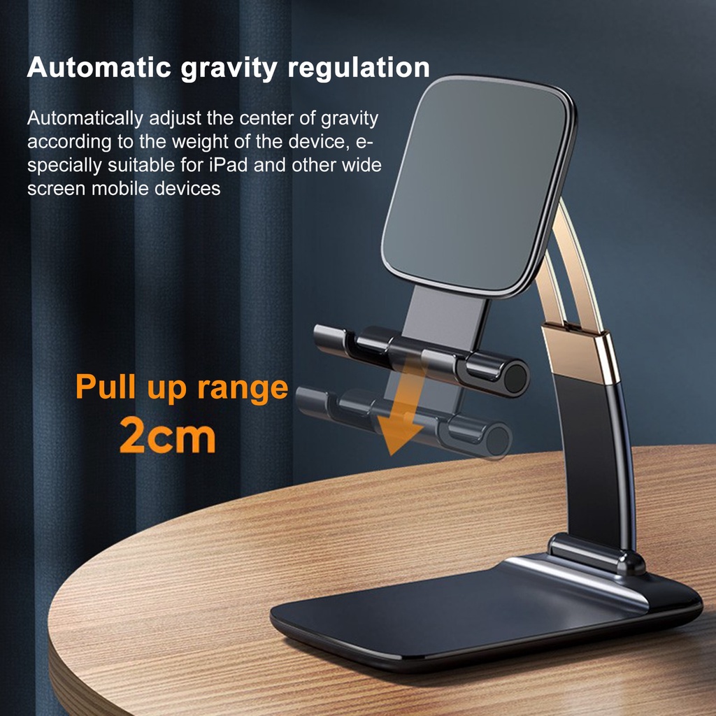 Holder Hp Stand Universal Folding Desktop phone holder Folding Phone Stand Lazypod Handphone Tablet Universal