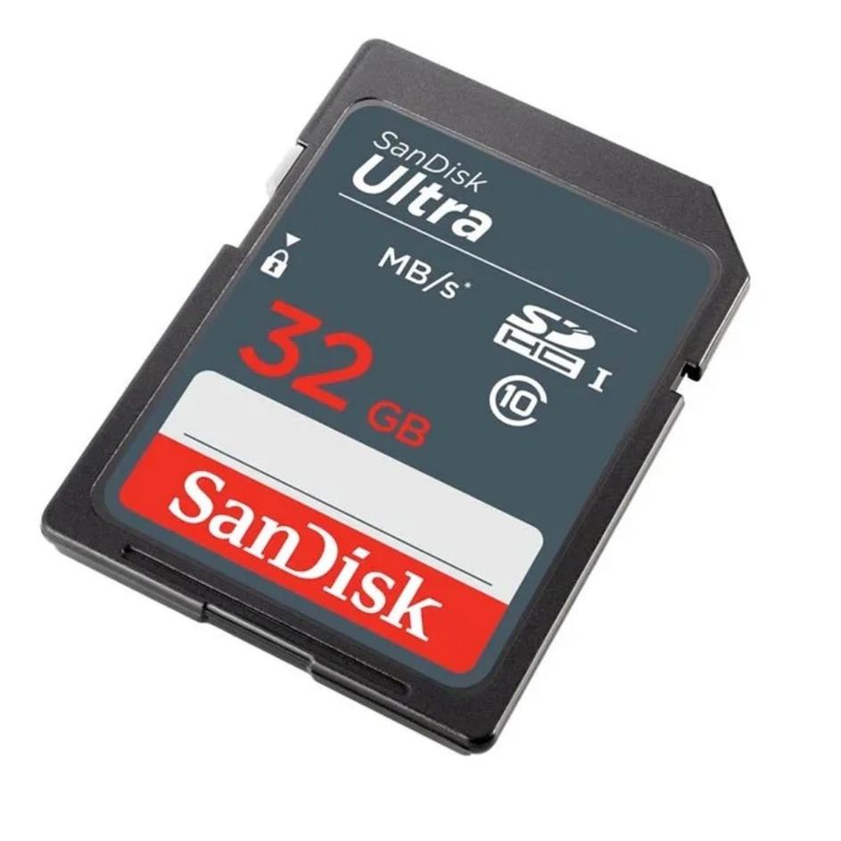 WO1☼ Sandisk ULTRA SDHC Class 10 100MBps - 32GB - DUNR New loh☻ ,,,........