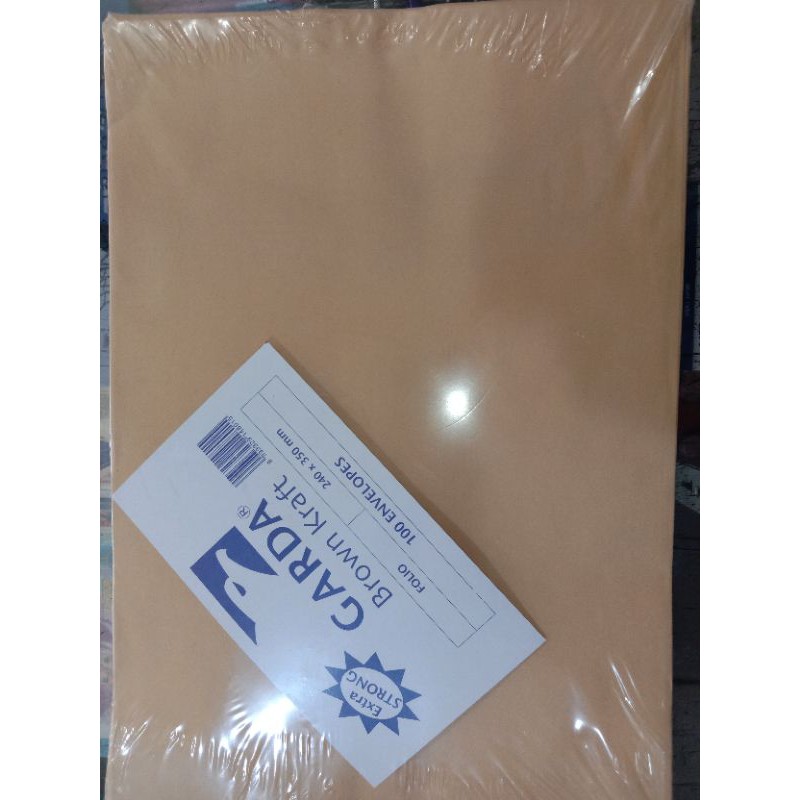 

Amplop Coklat Folio GARDA