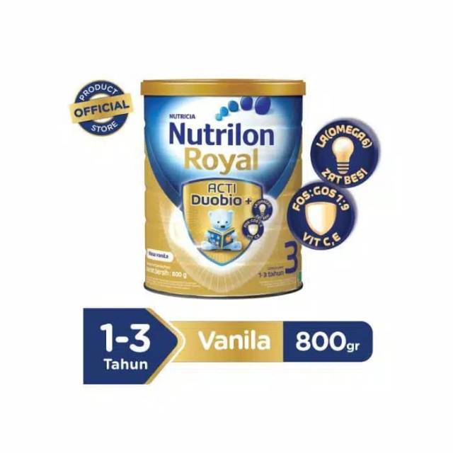 

Nutrilon royal 3 Vanila/Madu 800gr