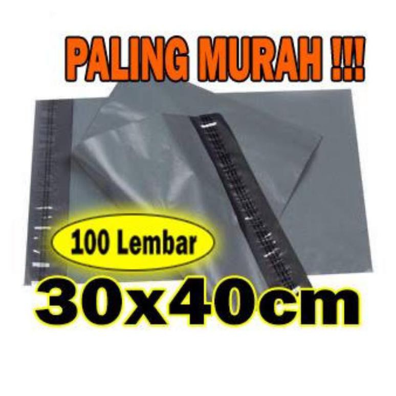 

100p 30x40 plastik polymailer / kantong kurir / plastik packing olshop / amplop plastik / polymailer