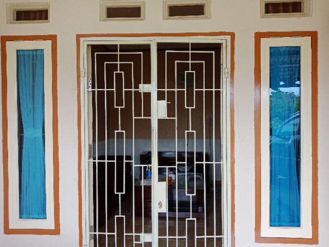 Gordeng/hordeng/gordyn Jendela Minimalis  Ikat Vitrage Voil Putih Transfaran