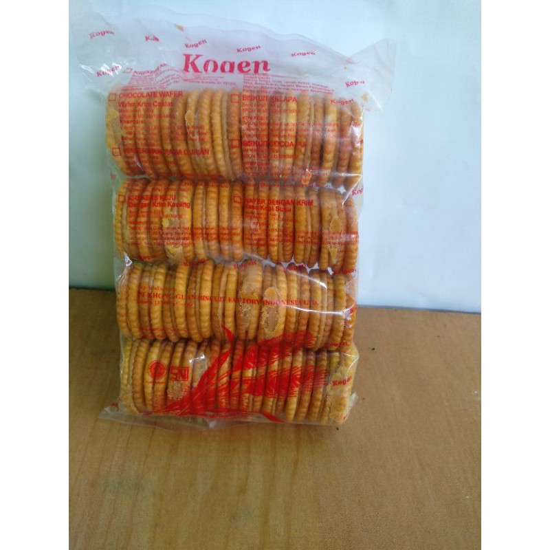 

cracker cream kacang